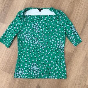 Ann Taylor Floral Blouse